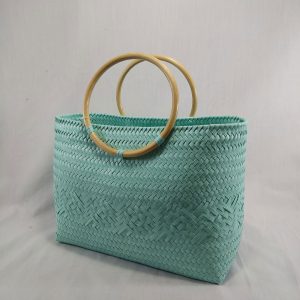 Mini Bamboo Handle: Tiffany Blue