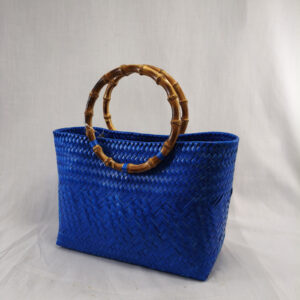 Mini Bamboo Handle: Dark Blue